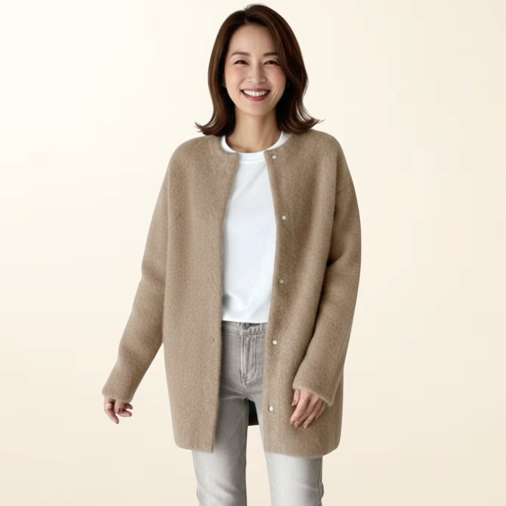 Claire - Cardigan - Macio, quente e elegante