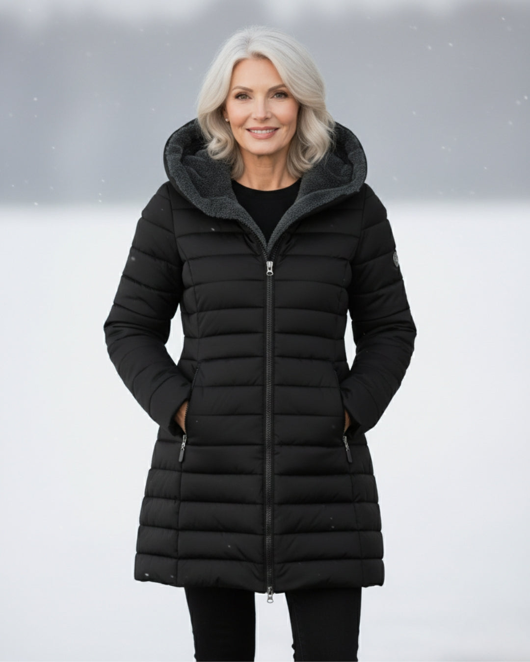 Olivia | Abrigo acolchado de invierno