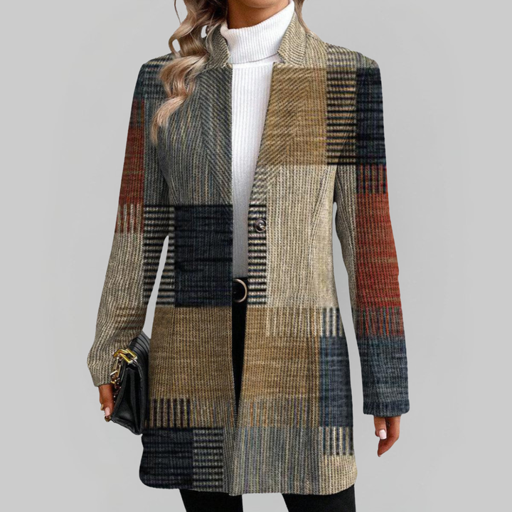 Jill | Elegant Patterned Blazer