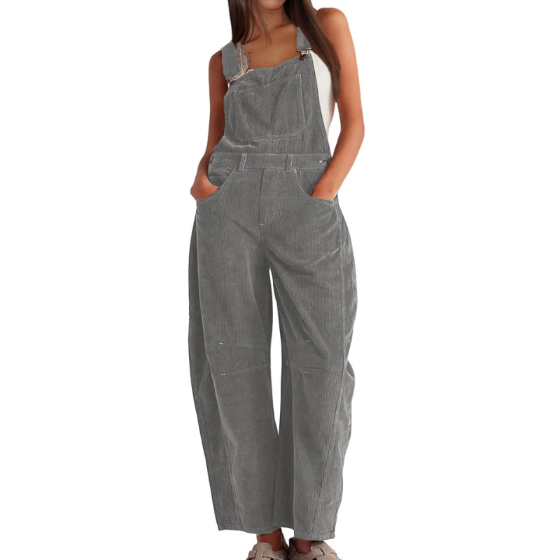 ETHEL – Mono de pierna ancha estilo barril elegante