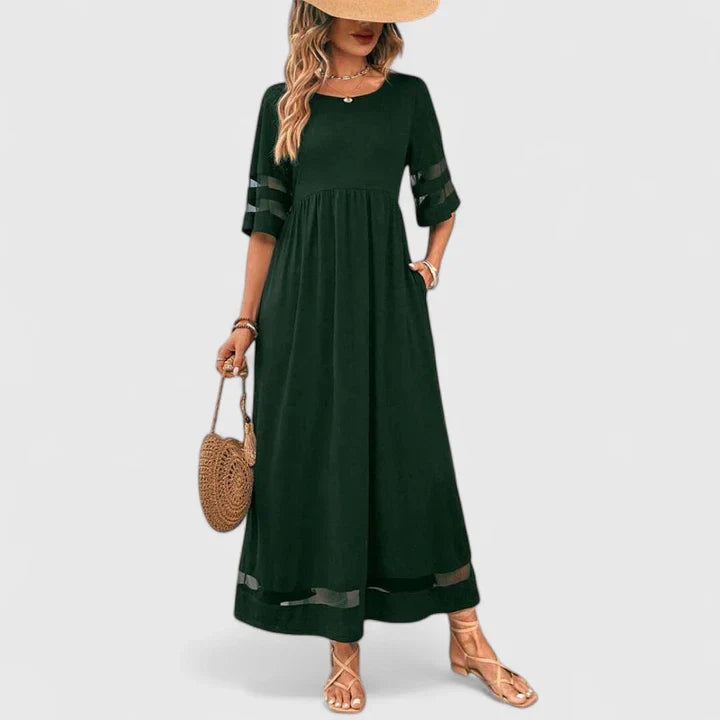 Delymarina | Vestido Midi Elegante