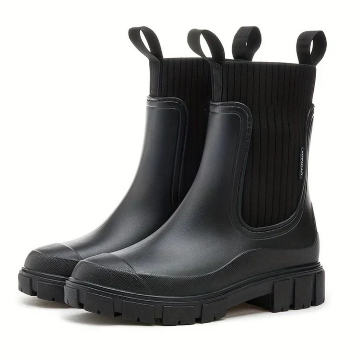Irina – Botas de goma a la moda para días lluviosos con estilo