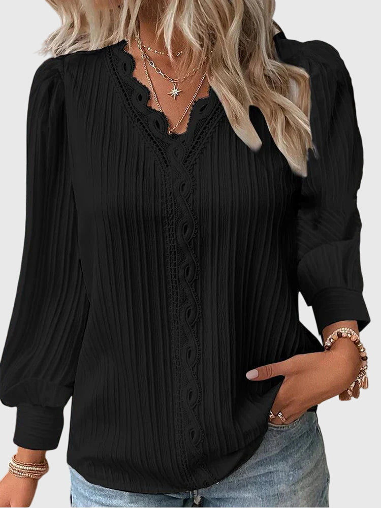 Andrea | Blusa elegante tipo pulóver