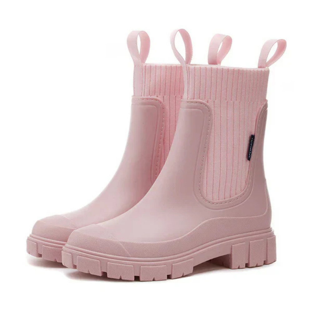 Irina – Botas de goma a la moda para días lluviosos con estilo