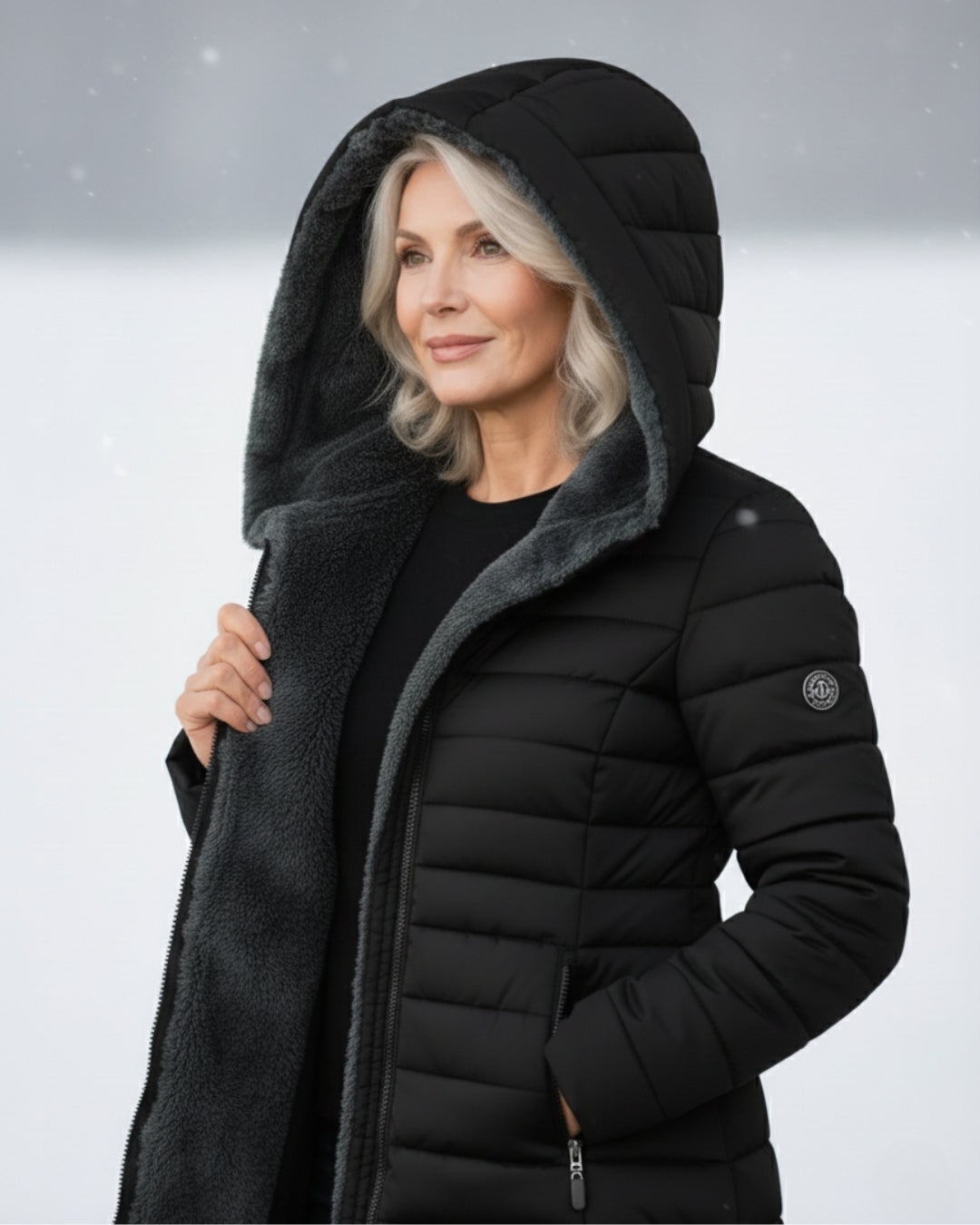 Olivia | Abrigo acolchado de invierno