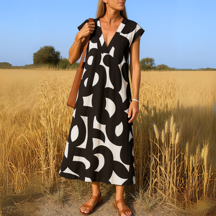 Valérie | Vestido Fluido com Decote V