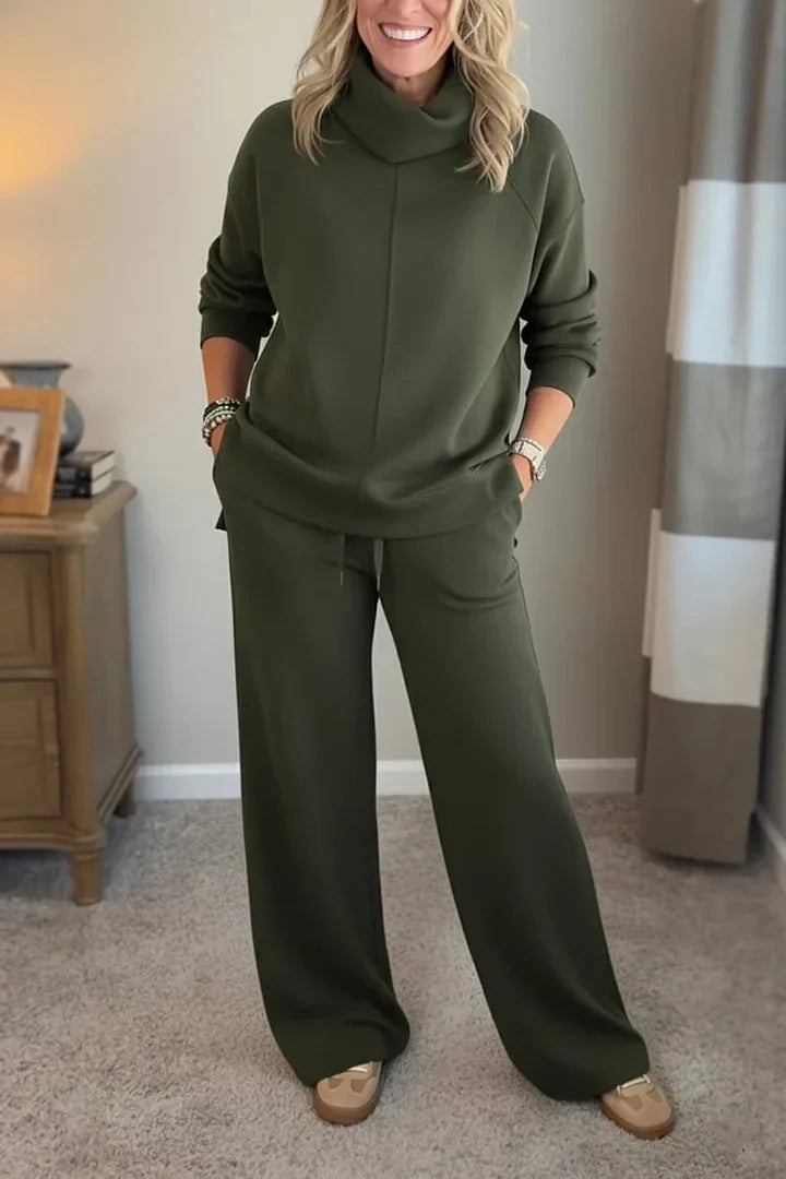 Colleen | Casual Turtle-neck 2 Piece