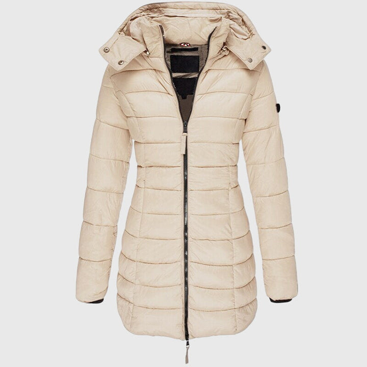 Justice | Chaqueta Larga de Plumas