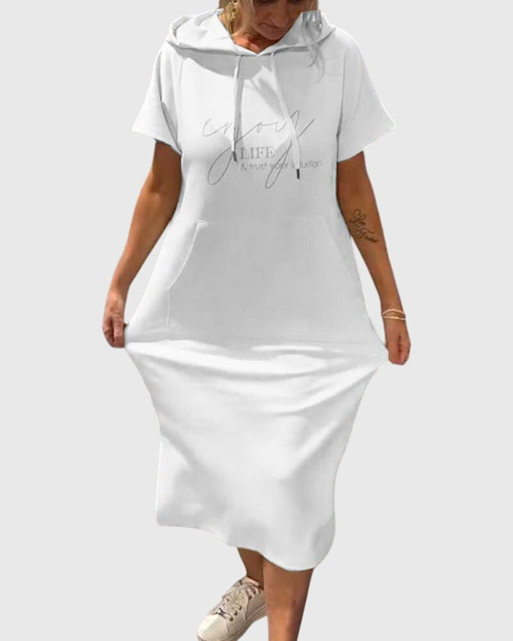 Marlowe | Vestido casual con capucha