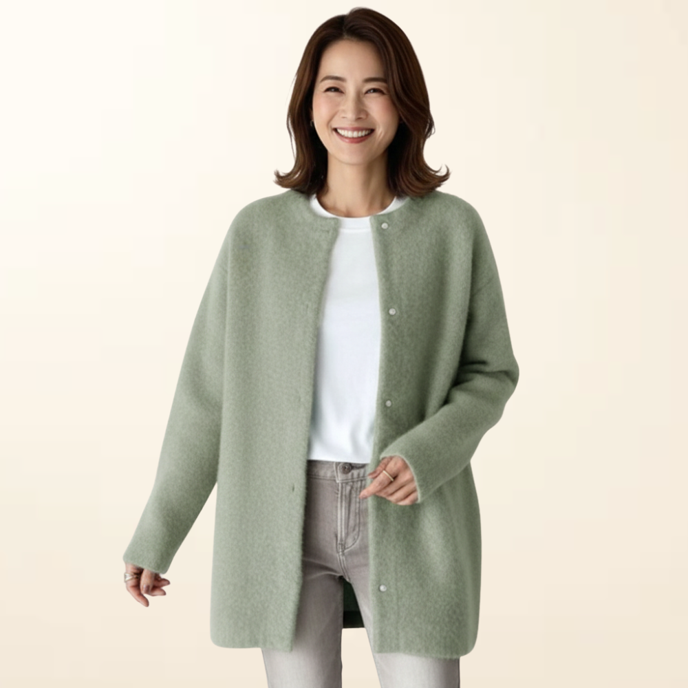 Claire - Cardigan - Macio, quente e elegante