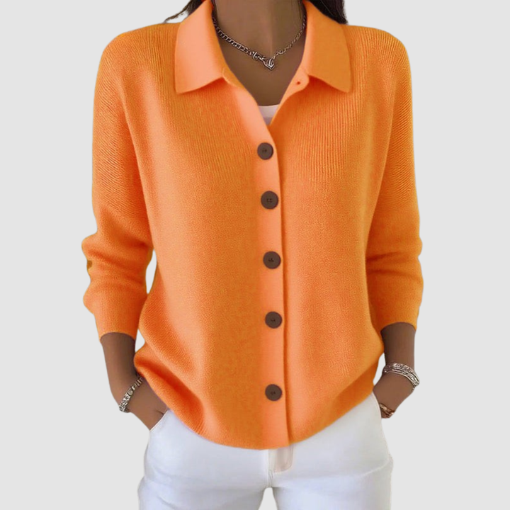 Riah | Soft Button-Up Knit Cardigan