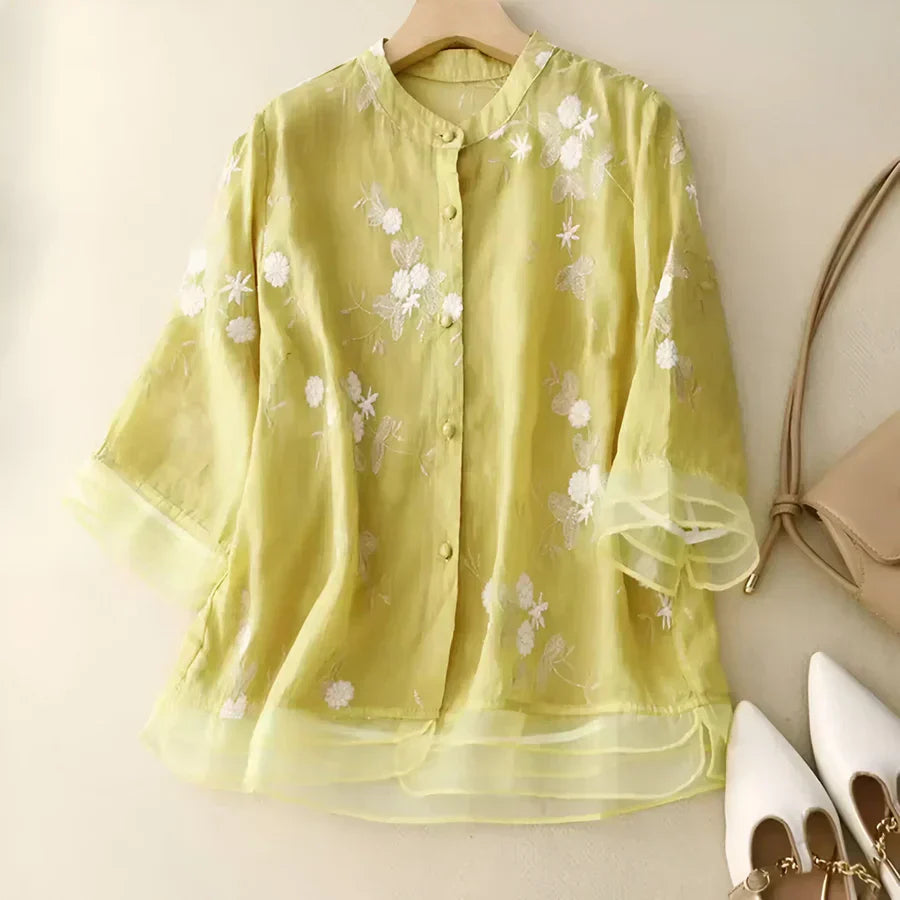 Nicole | Blusa de Algodão Leve