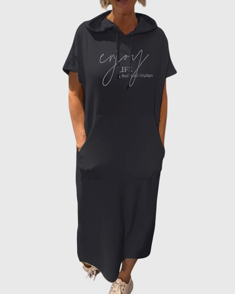 Marlowe | Vestido casual con capucha