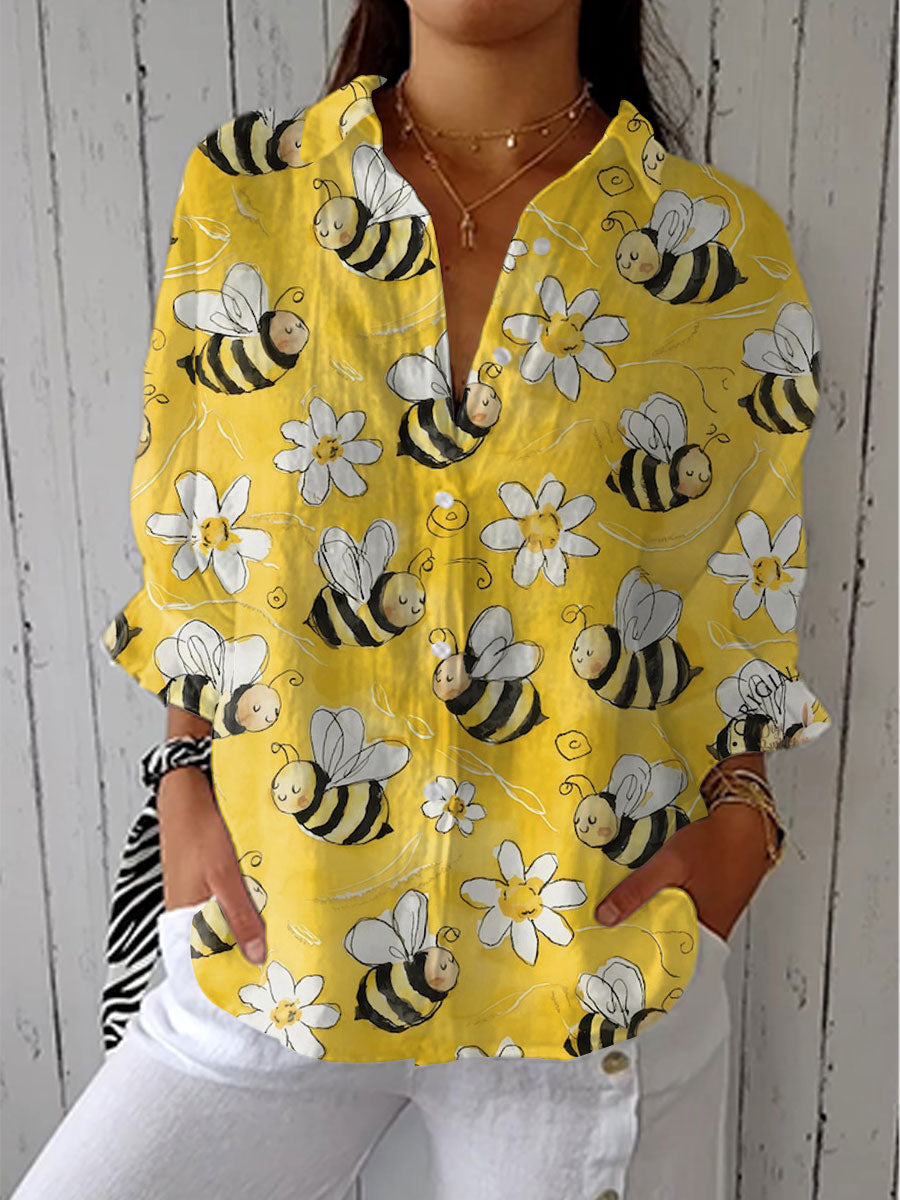 Franka | Blusa Flor de Abeja