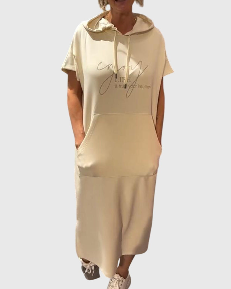 Marlowe | Vestido casual con capucha