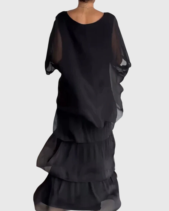 Susan | Vestido longo e fluido elegante