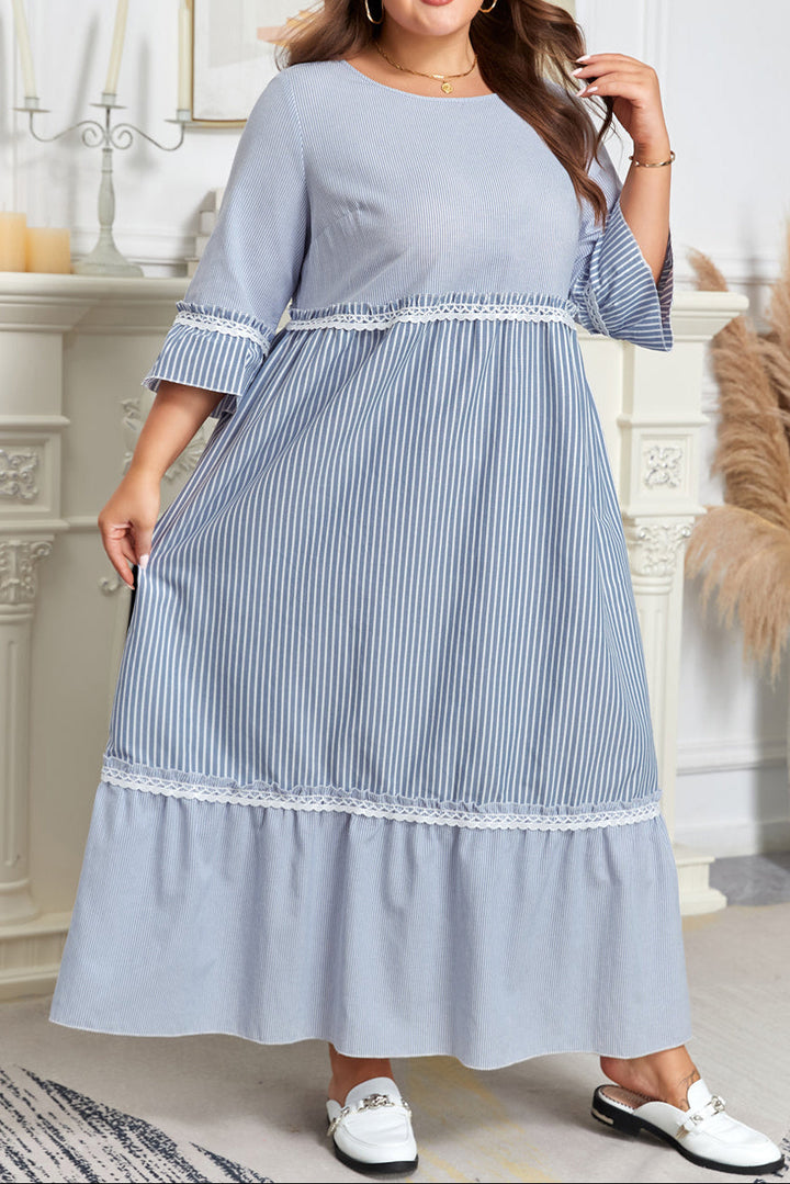 Skyline | Stripe Maxi Dress