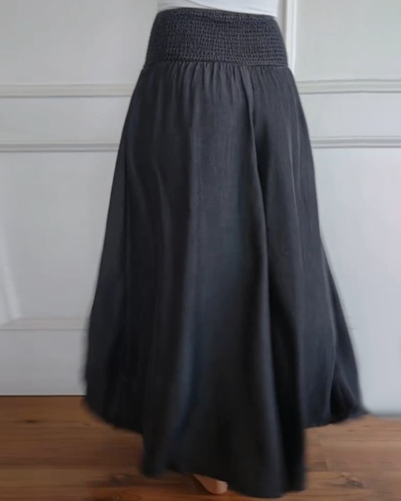 Jasper | Pantalones con cintura fruncida y ajuste fluido