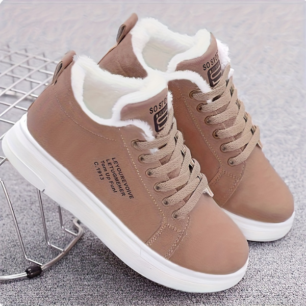PLUSHPRINT - WARM WOMEN'S SNEAKERS