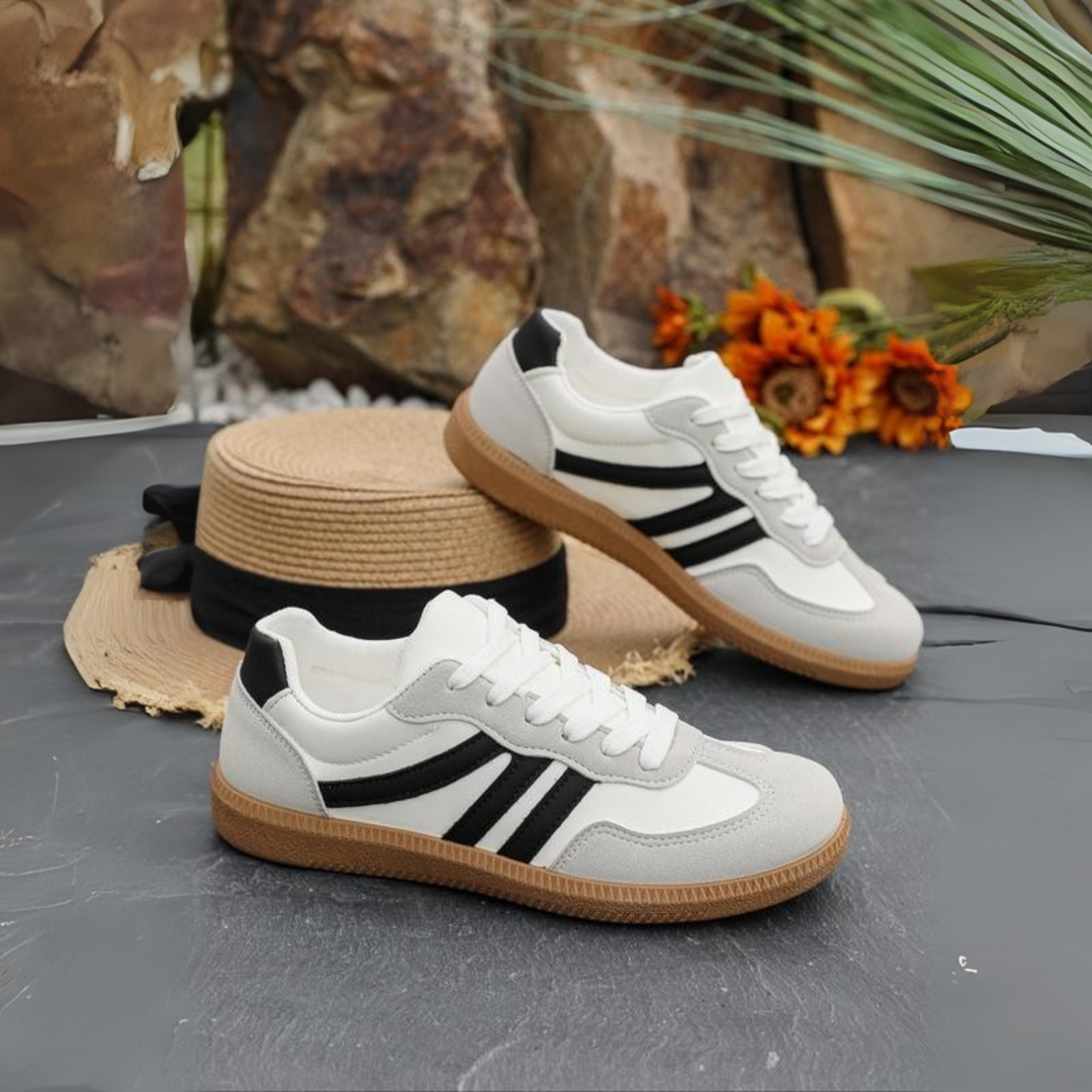 FUCHE - Comfy Lace-Up and Non-Slip Sneakers