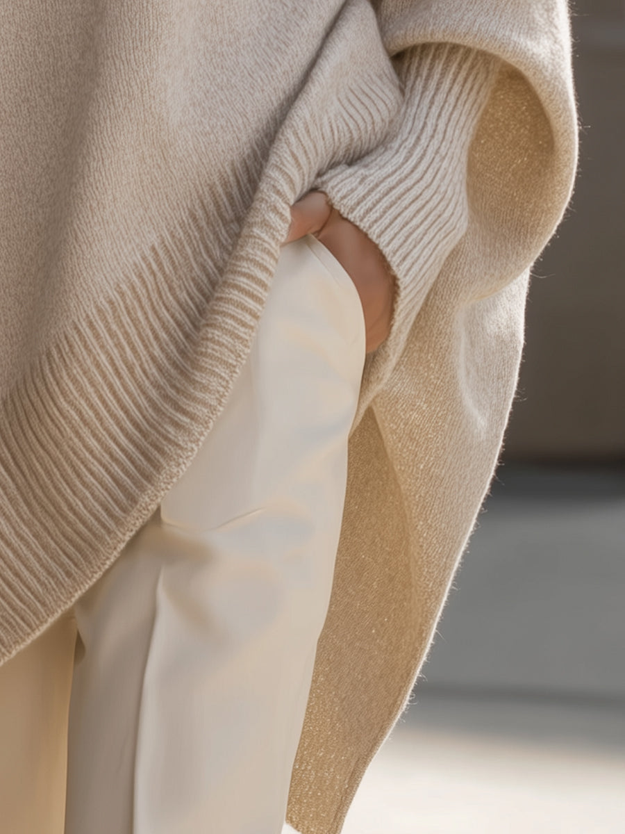 Zola | Suéter Confortável de Mistura de Lã Elegante e Sem Esforço