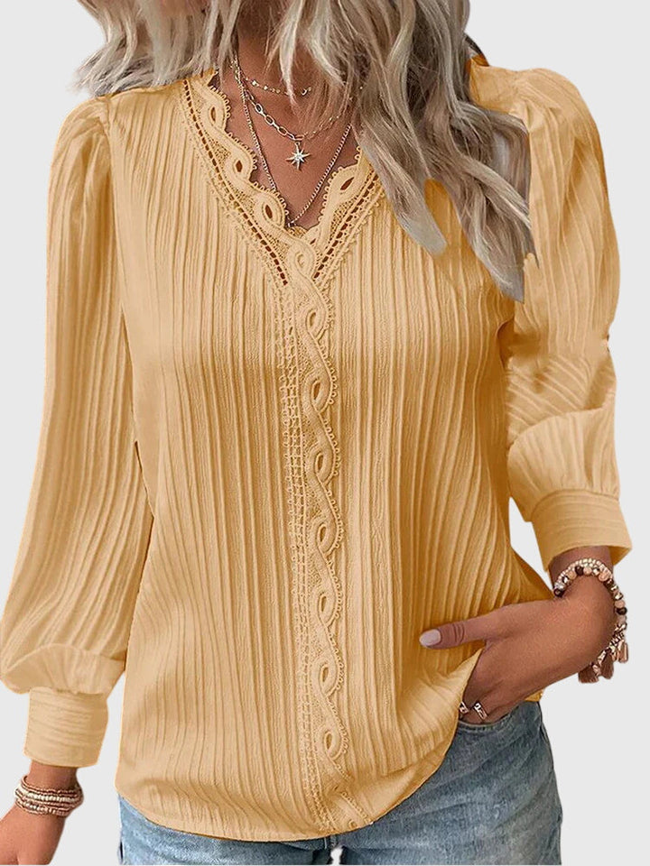 Andrea | Blusa elegante de manga larga