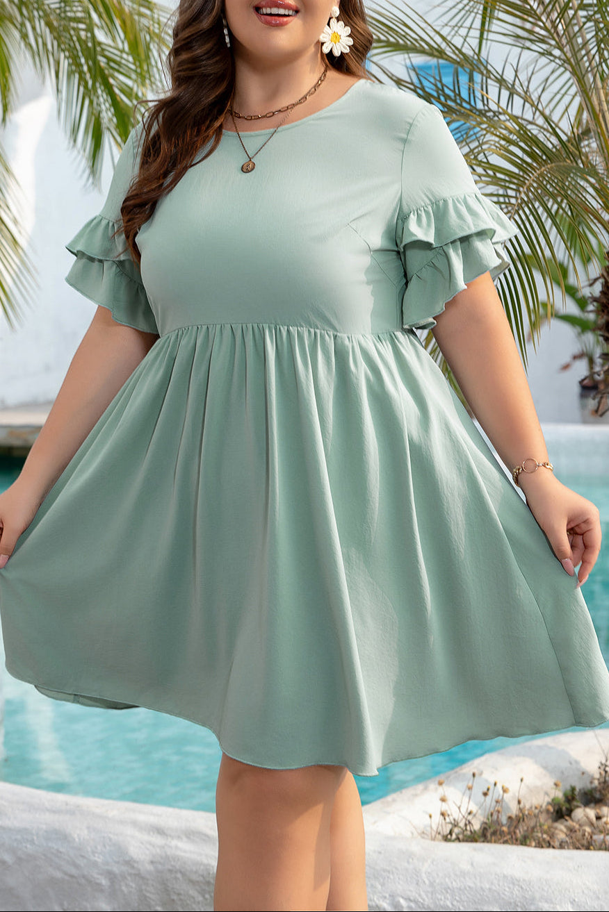 Willow | Vestido Mini con Volantes
