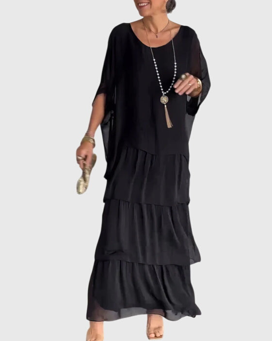 Susan | Vestido longo e fluido elegante