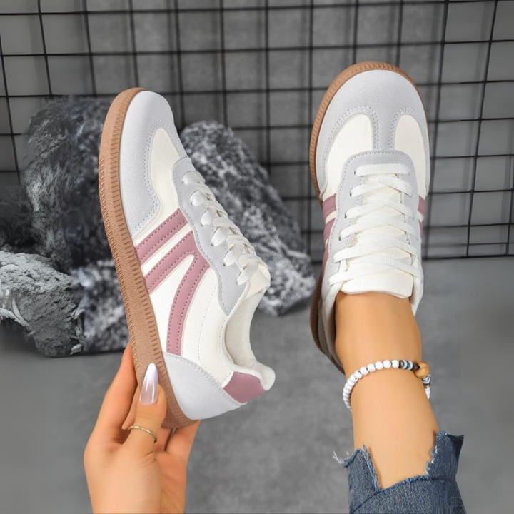 FUCHE - Comfy Lace-Up and Non-Slip Sneakers