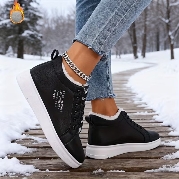 PLUSHPRINT - WARM WOMEN'S SNEAKERS
