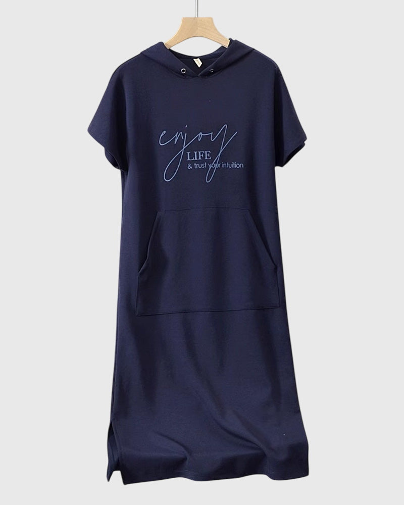 Marlowe | Vestido casual con capucha