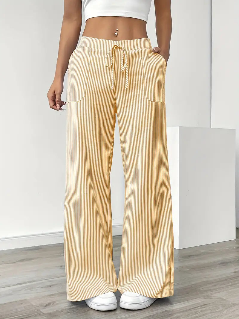 Halina | Stylish Casual Drawstring Trousers