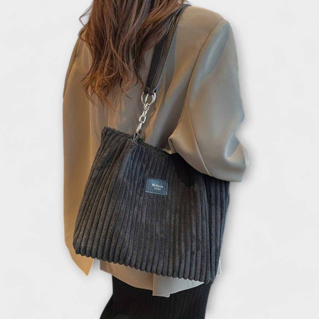 Olivia - Bolsa de Ombro de Cordura Macia