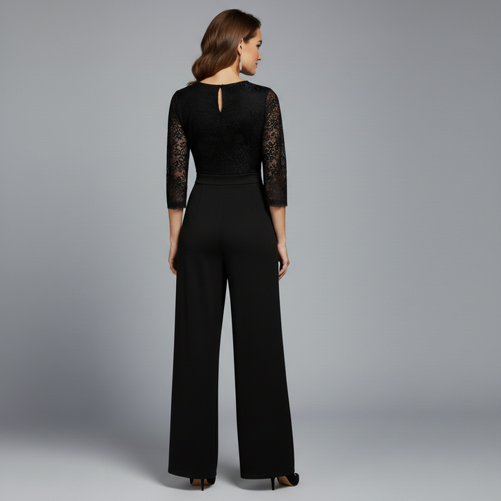 Diana Elegant Jumpsuit | Lace Evening Jumpsuit
