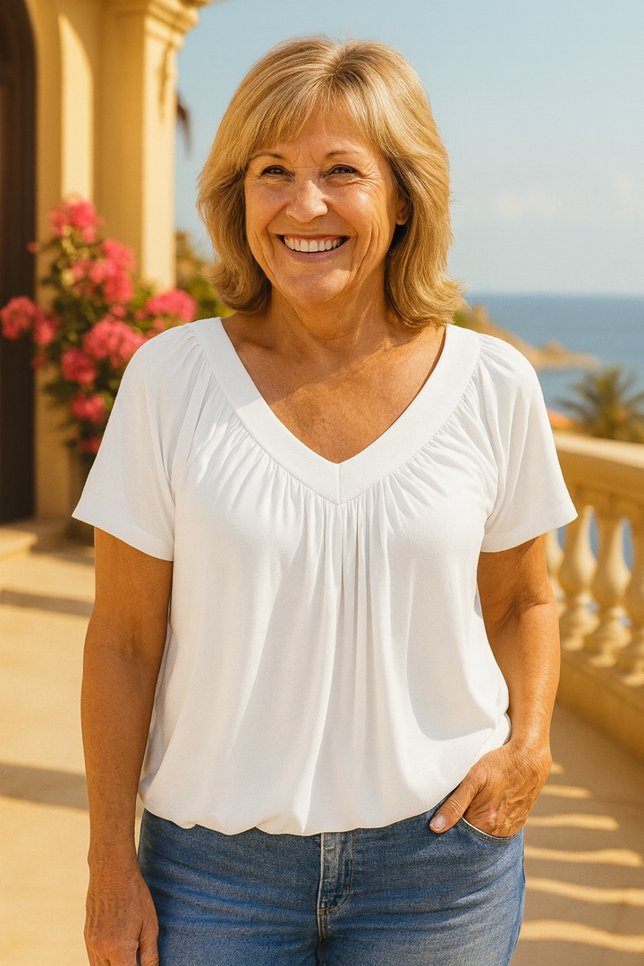 Maris| Top de Lujo Comfort – Facilidad Favorecedora para Todos los Días (S-5XL)