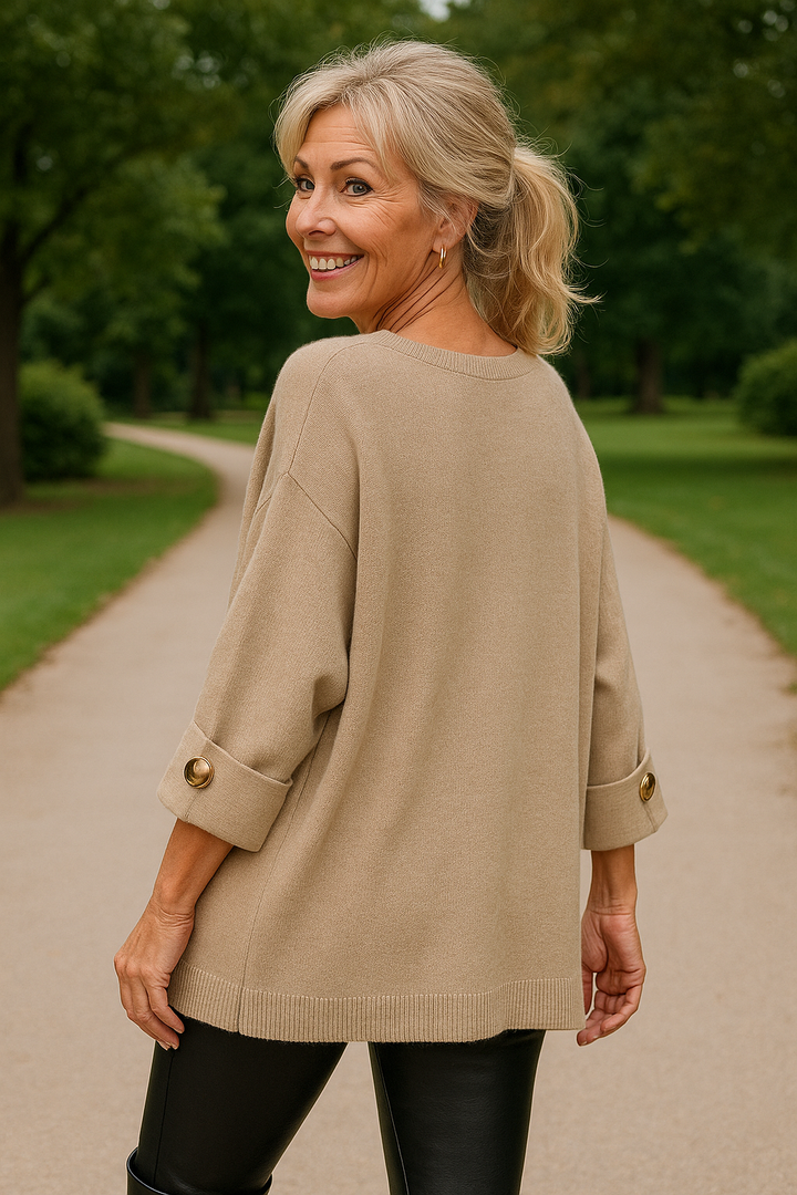 Danika | Blusa Suéter – Elegancia Sin Esfuerzo, Comodidad Diaria