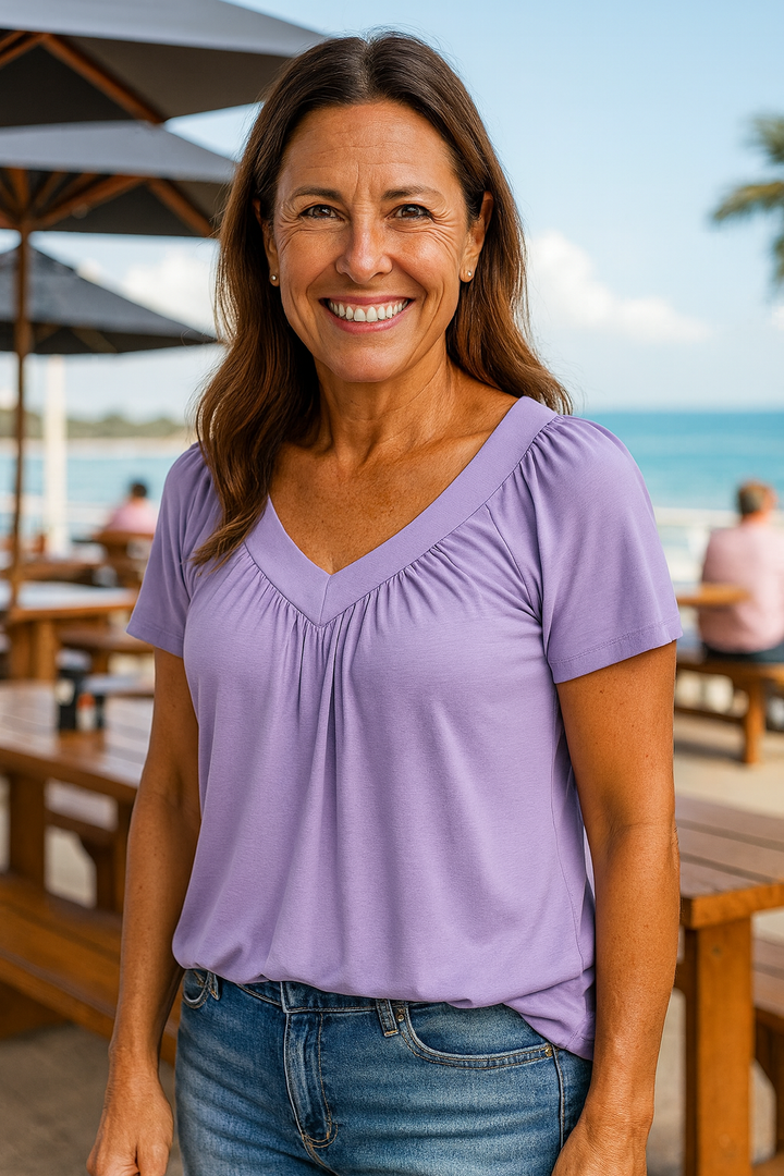Maris| Top de Lujo Comfort – Facilidad Favorecedora para Todos los Días (S-5XL)
