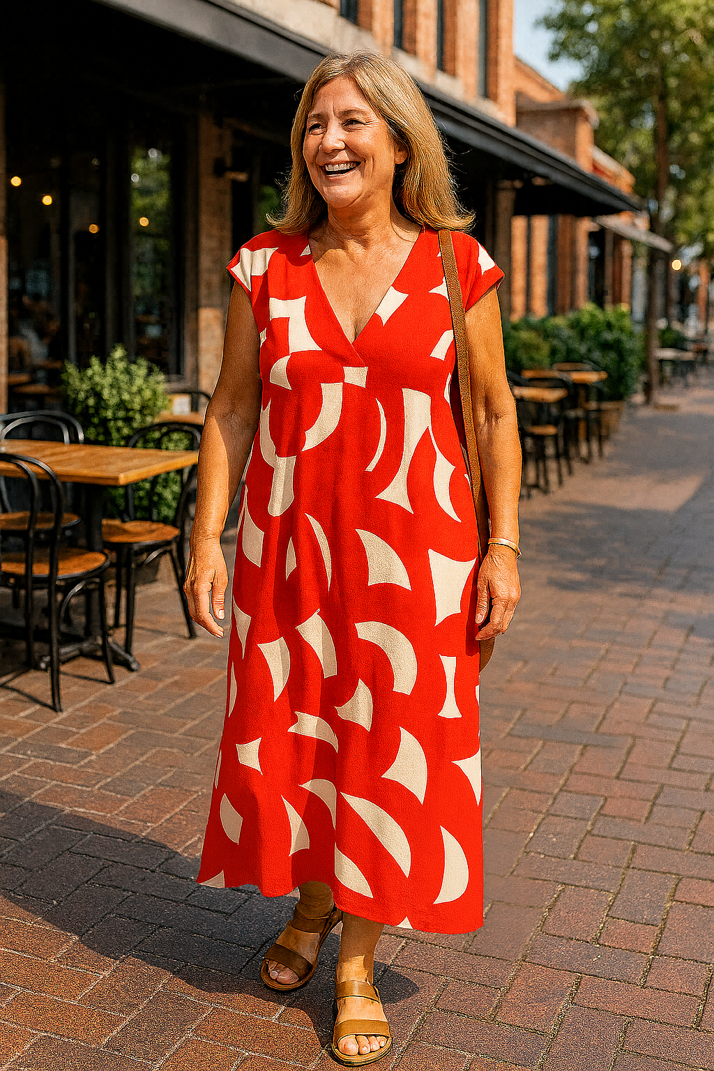 Corinne | Vestido Maxi Sofisticado – Ajuste Favorecedor con Cobertura para el Abdomen