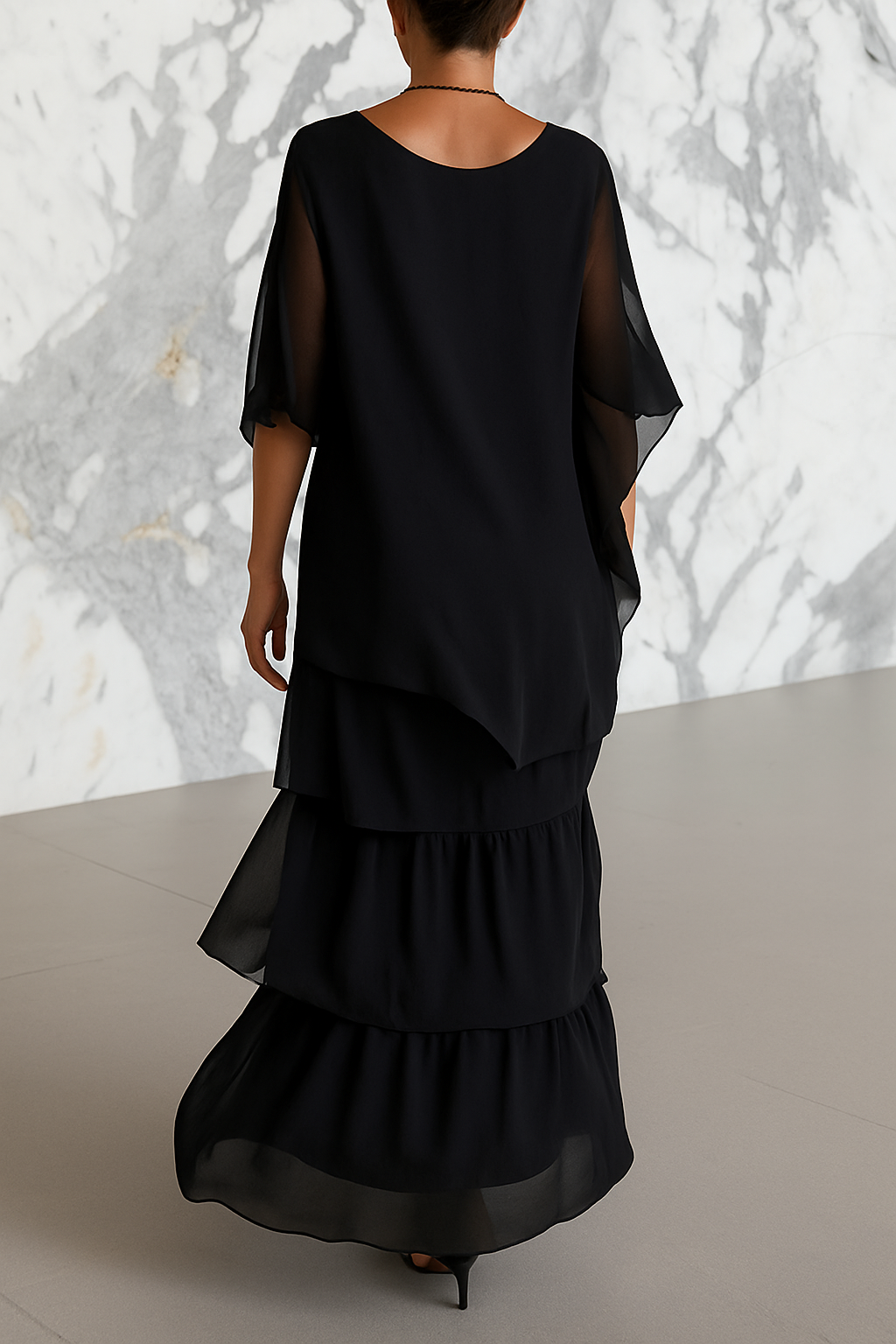 Juliette | Vestido Maxi Elegante con Cobertura para el Abdomen