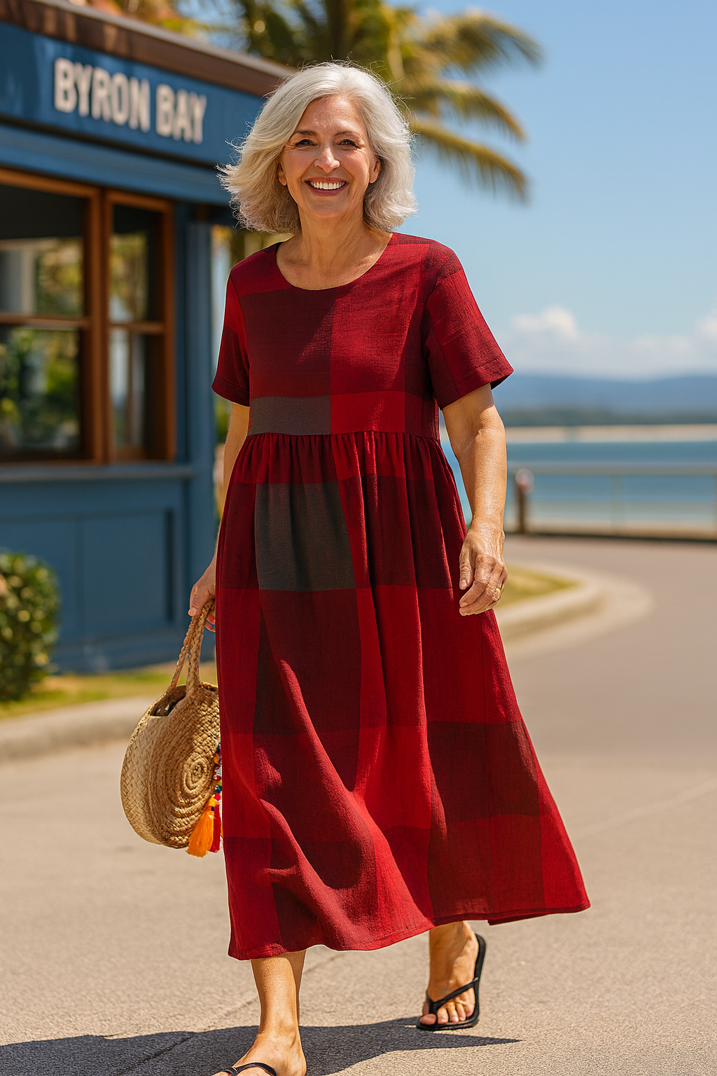 Avina Vestido fluido