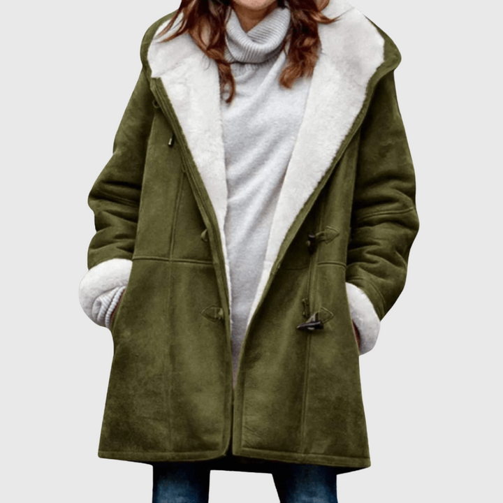 Jae | Chaqueta Cálida de Ante y Forro Polar para Otoño