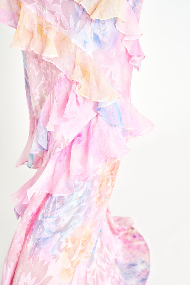 Darcel | Vestido Maxi con Volantes