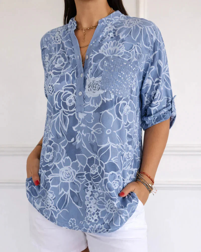 Willow | Blusa Elegante com Bolso