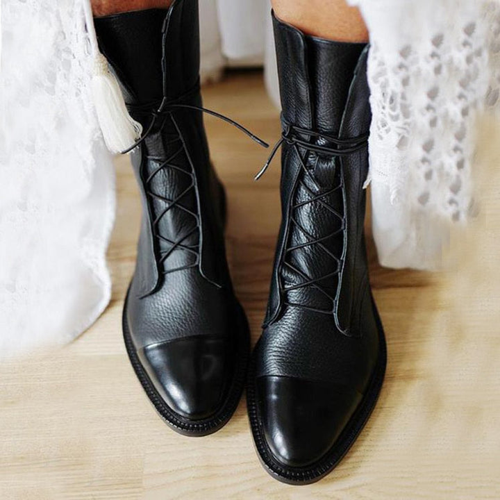 Sophia | Women’s Lace-Up Ankle Boots