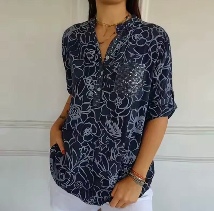 Willow | Blusa Elegante com Bolso