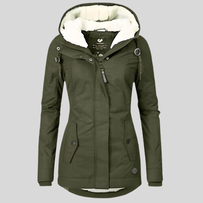 ALIENOR | Abrigo largo impermeable