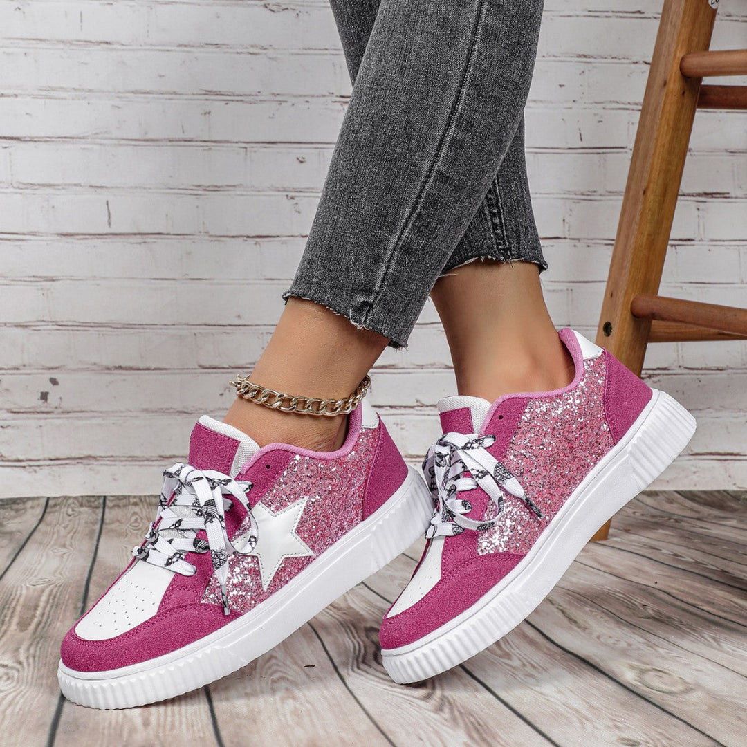 HAKO - Classy Lace-Up Low Top Running Sneakers