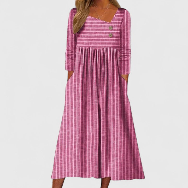 Cleomarie | Vestido Midi Elegante
