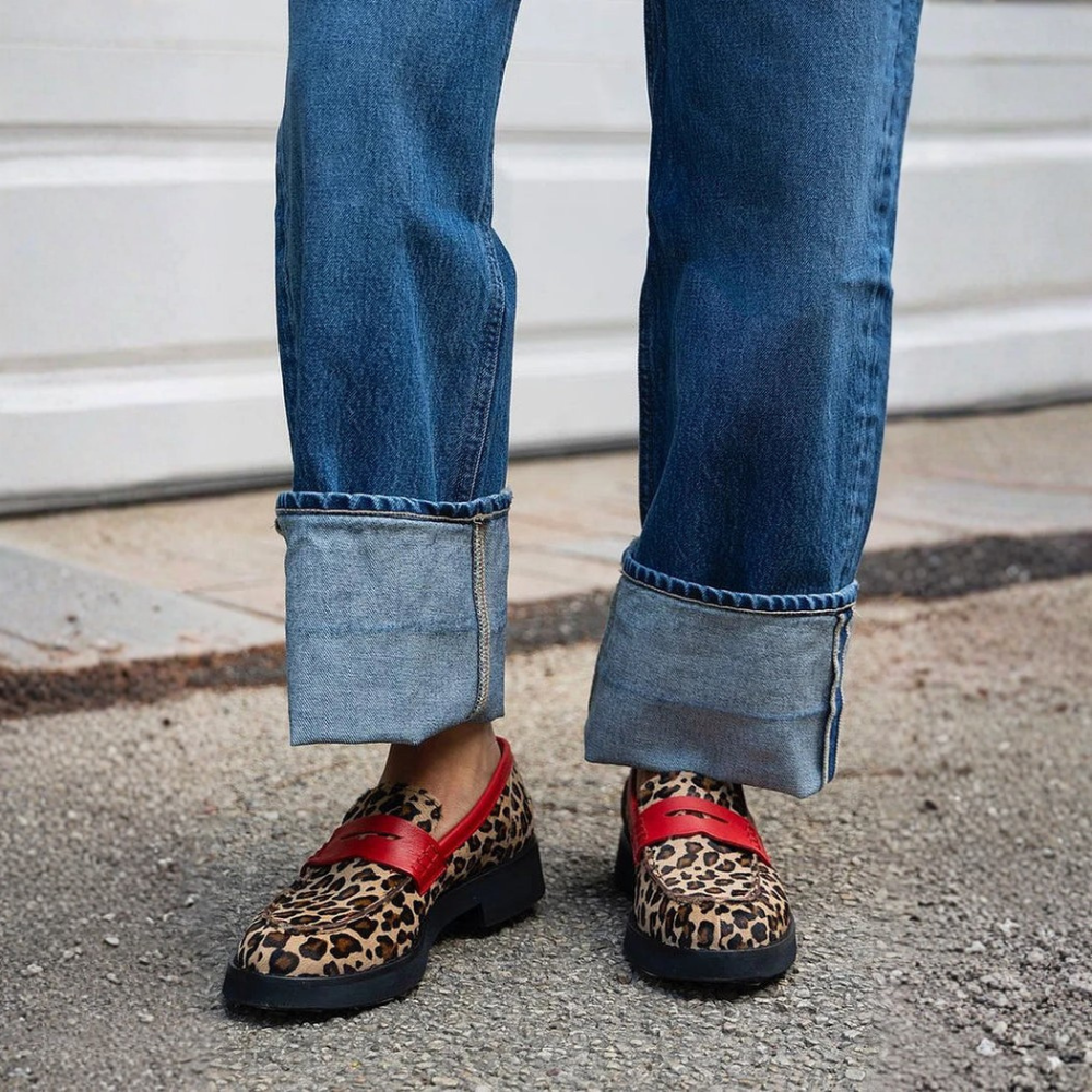 Evelien | Mocasines con Bloques de Color