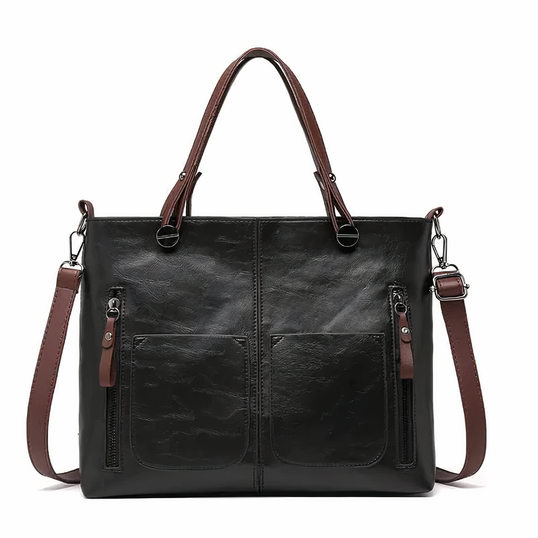 Winslet - Bolso bandolera retro icónico de PU
